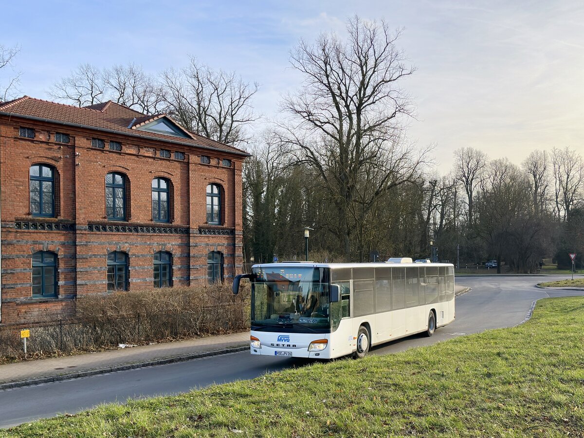 Setra 416 NF der MVVG in Plau am See.