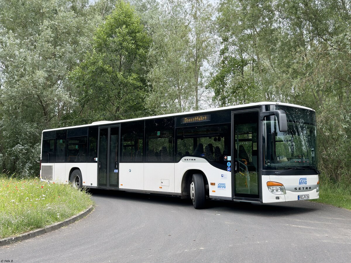 Setra 416 NF der MVVG in Plau am See.