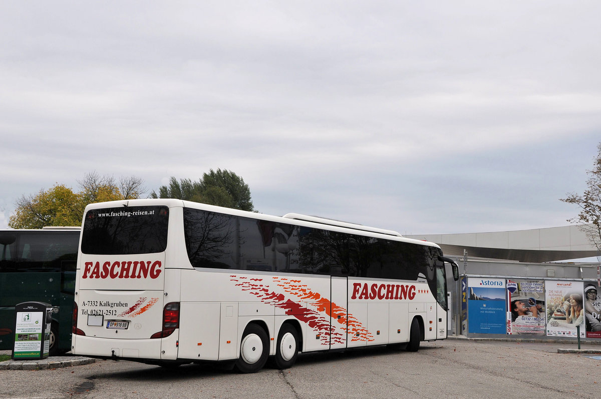 Setra 417 GT-HD vom Reisebüro Wilhelm Fasching aus Österreich in Krems.