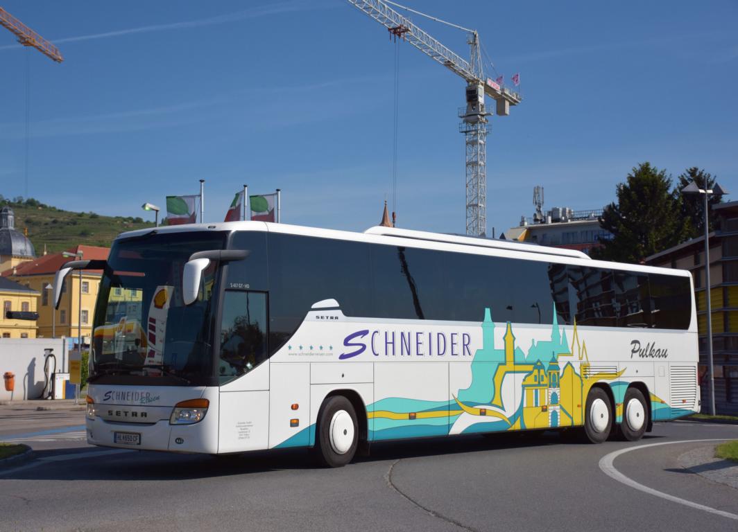 Setra 417 GT-HD von Schneider Bus aus �sterreich in Krems.