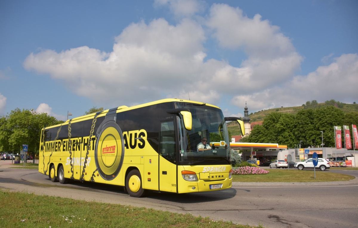 Setra 417 GT-HD von Springer Reisen aus �sterreich 2018 in Krems.