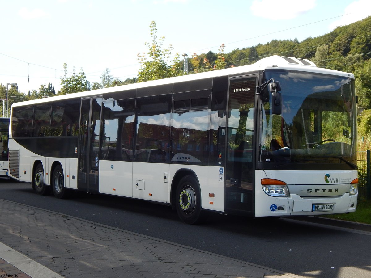 Setra 418 LE Business der VVR in Sassnitz.