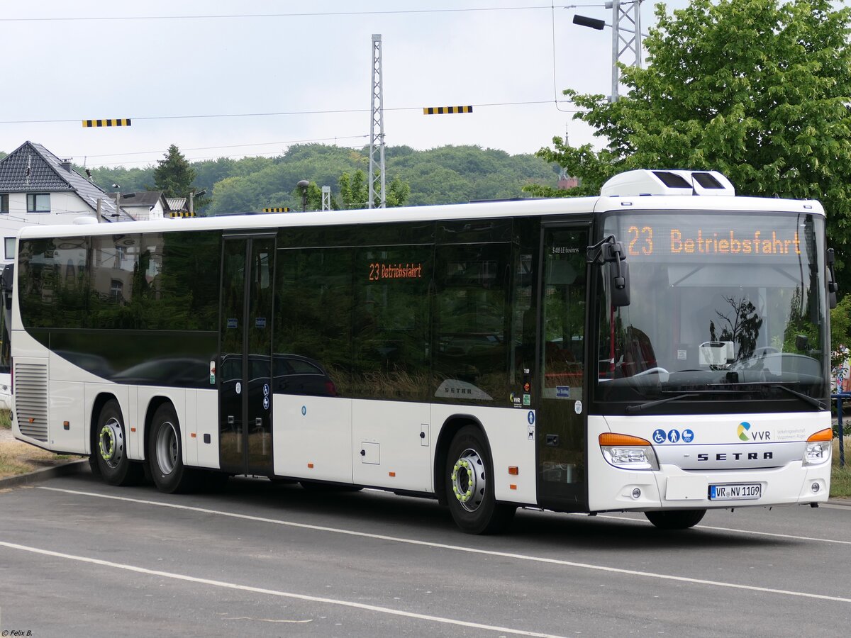 Setra 418 LE Business der VVR in Sassnitz.