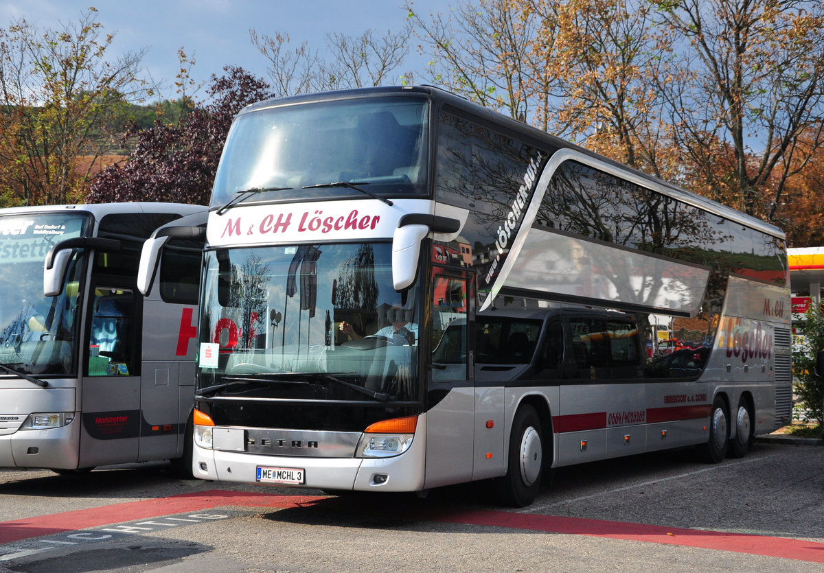 Setra 431 DT von L�scher Reisen aus �sterreich in Krems.