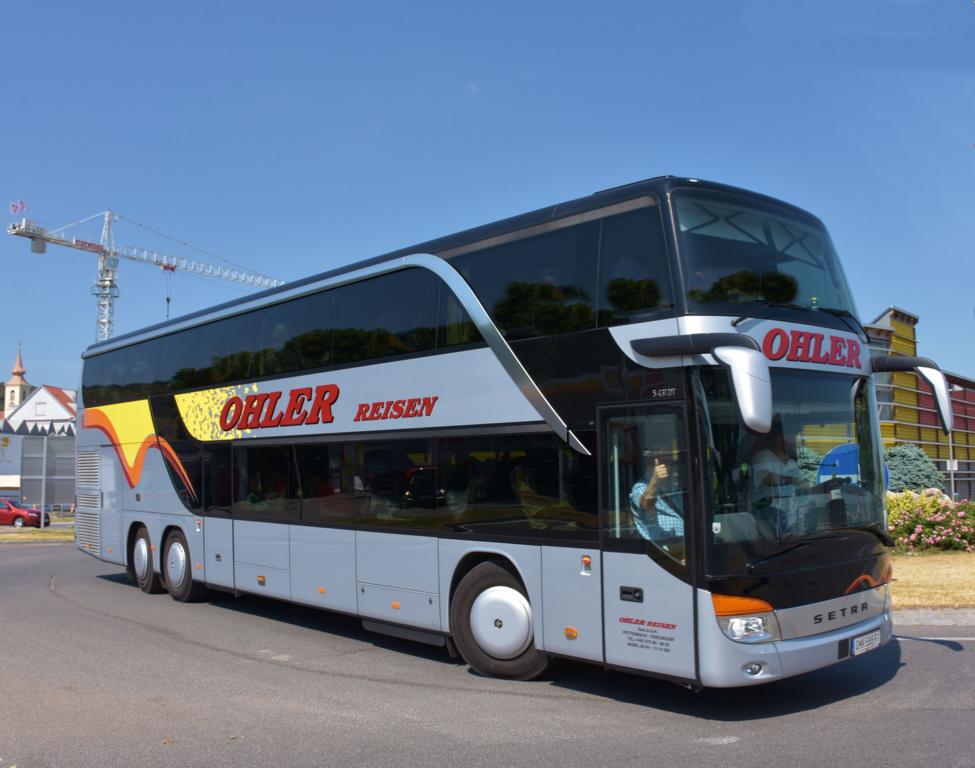 Setra 431 DT von OHLER Reisen aus �sterreich 06/2017 in Krems.