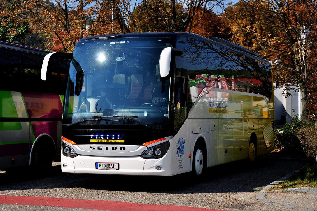 Setra 511 HD von der GRUBER Touristik aus Graz/�sterreich in Krems.