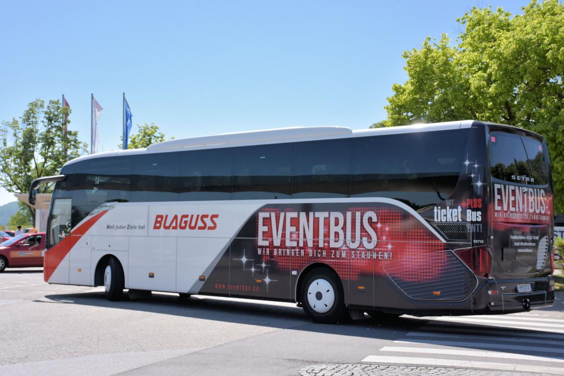 Setra 515 HD von Blaguss Reisen aus �sterreich in Krems.