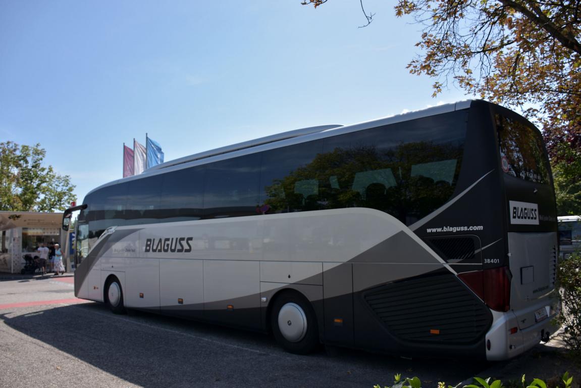 Setra 515 HD von Blaguss Reisen aus �sterreich 2017 in Krems.