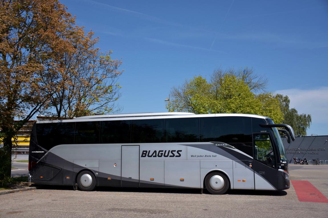 Setra 515 HD von Blaguss Reisen aus �sterreich 2017 in Krems.