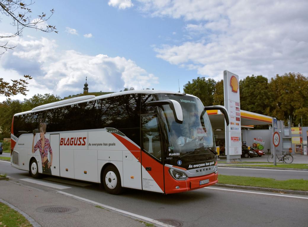 Setra 515 HD von Blaguss Reisen aus der SK 2017 in Krems.