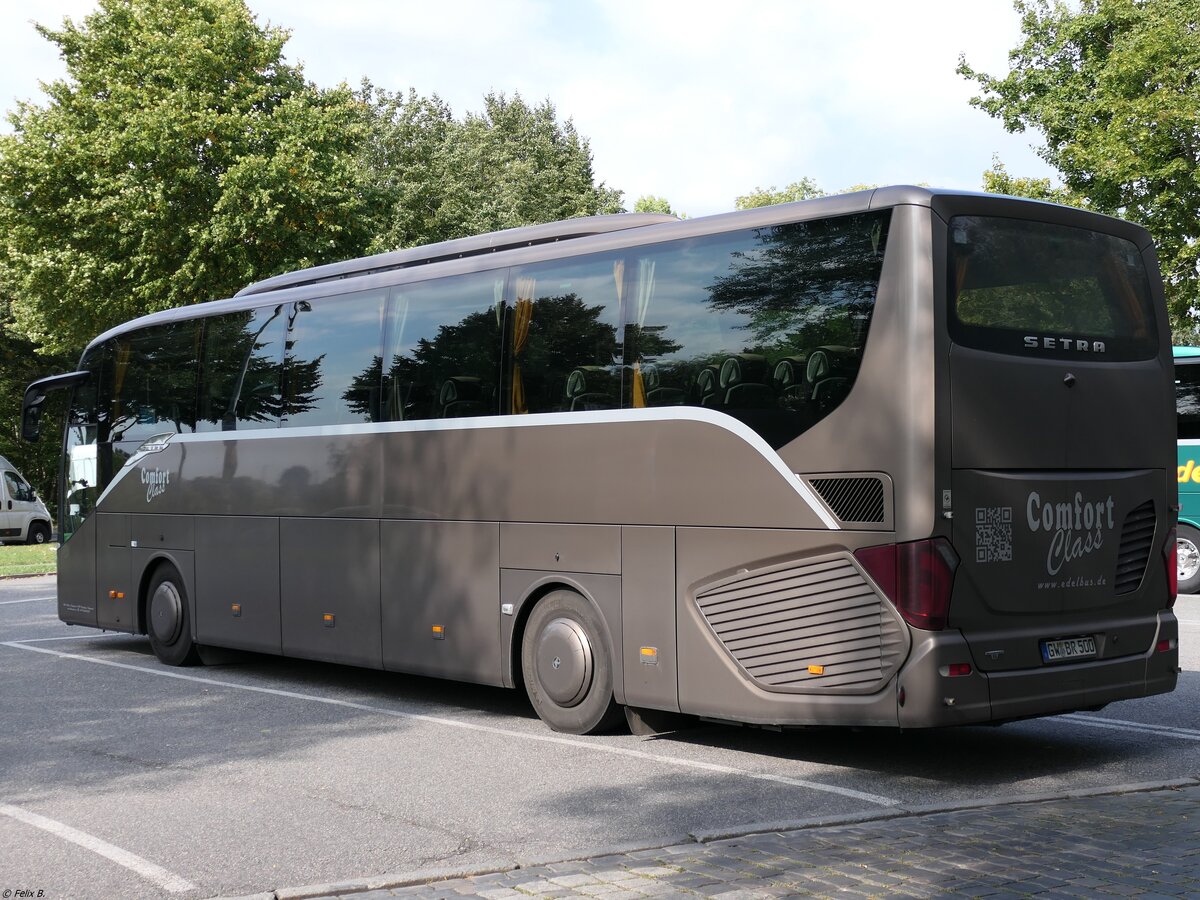 Setra 515 HD von Blohm-Reisen aus Deutschland in Stralsund.