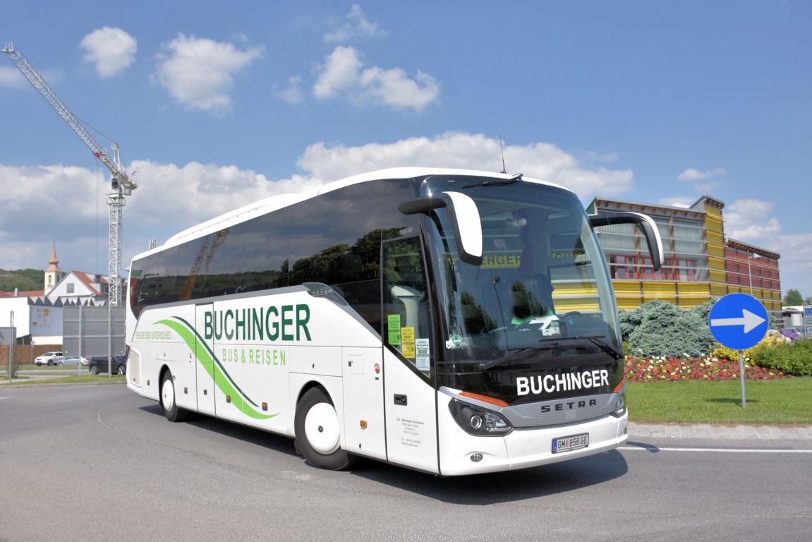 Setra 515 HD von Buchinger Reisen aus Obersterreich in Krems.