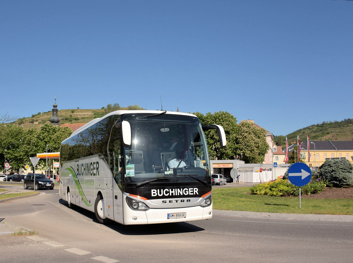 Setra 515 HD von Buchinger Reisen aus �sterreich im Mai 2018 in Krems.