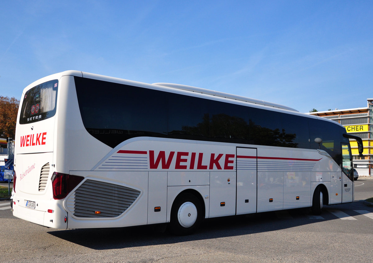 Setra 515 HD von C.Weilke aus der BRD in Krems.