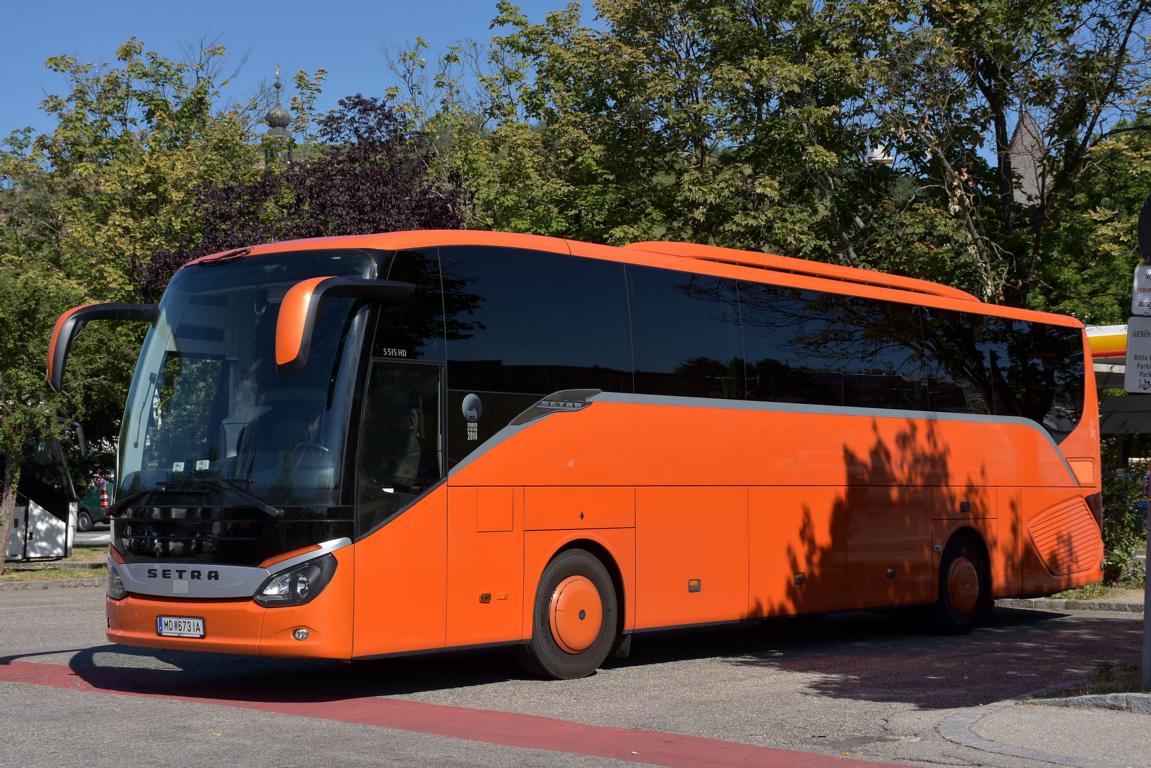 Setra 515 HD von Fellner Busreisen aus �sterreich 2017 in Krems.