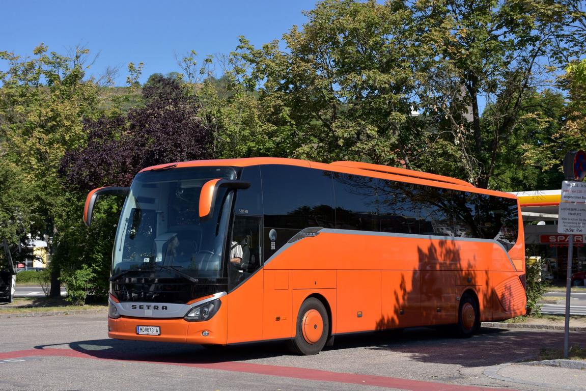 Setra 515 HD von Fellner Busreisen aus �sterreich 2017 in Krems.