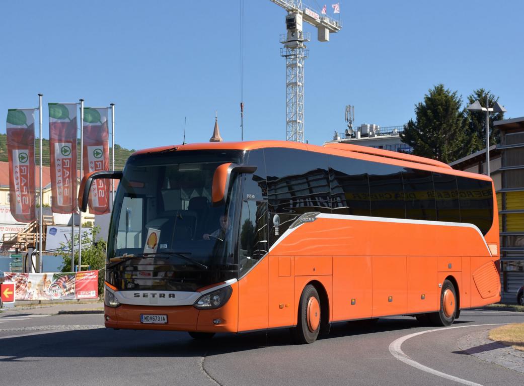 Setra 515 HD von Fellner Busreisen aus �sterreich 2017 in Krems.