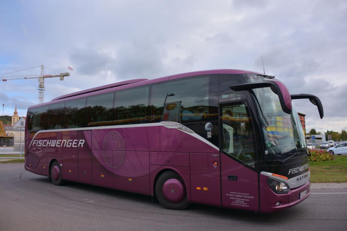Setra 515 HD von Fischwenger Reisen aus �sterreich 10/2017 in Krems.