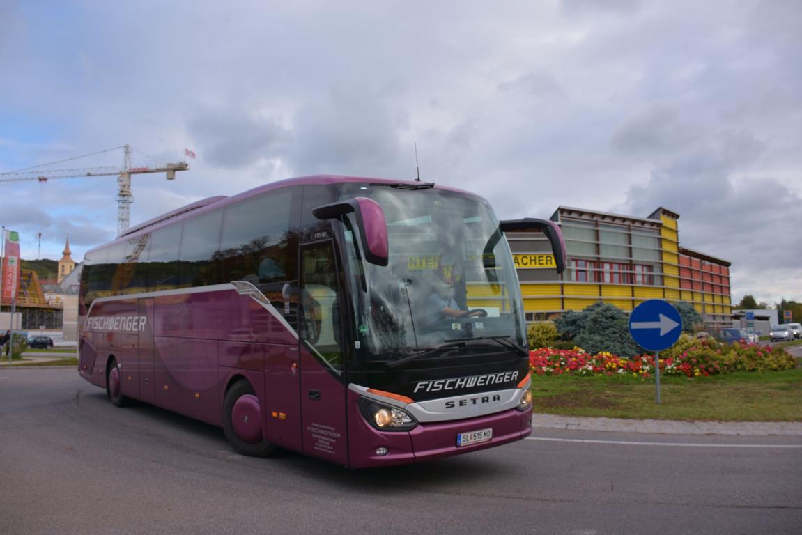 Setra 515 HD von Fischwenger Reisen aus �sterreich 10/2017 in Krems.