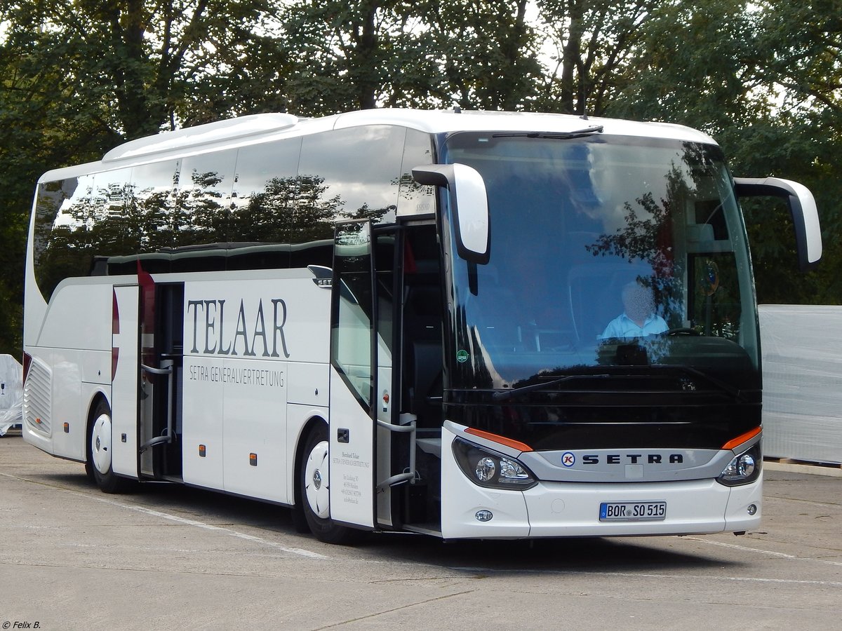 Setra 515 HD von Generalvertretung Telaar/Vorf�hrwagen in Neubrandenburg.