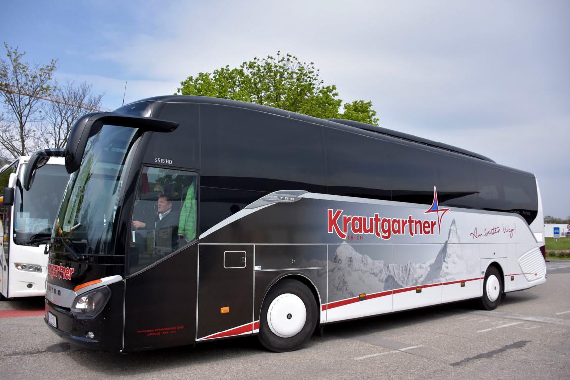 Setra 515 HD von Krautgartner Reisen aus Ober�sterreich in Krems.