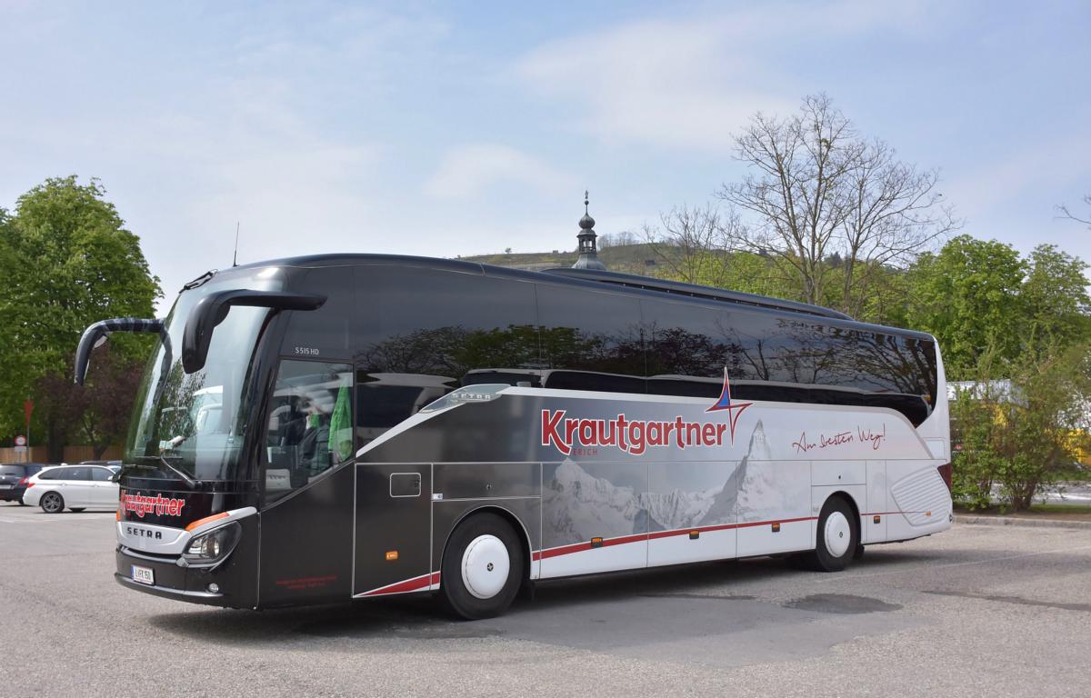 Setra 515 HD von Krautgartner Reisen aus Ober�sterreich in Krems.
