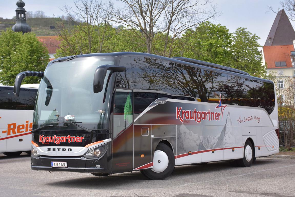 Setra 515 HD von Krautgartner Reisen aus Ober�sterreich in Krems.