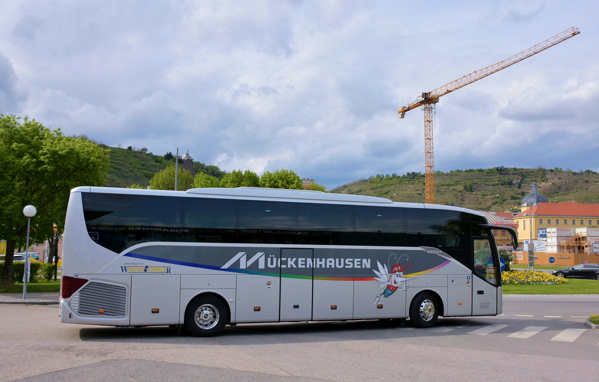 Setra 515 HD von M�ckenhausen Reisen aus der BRD in Krems.