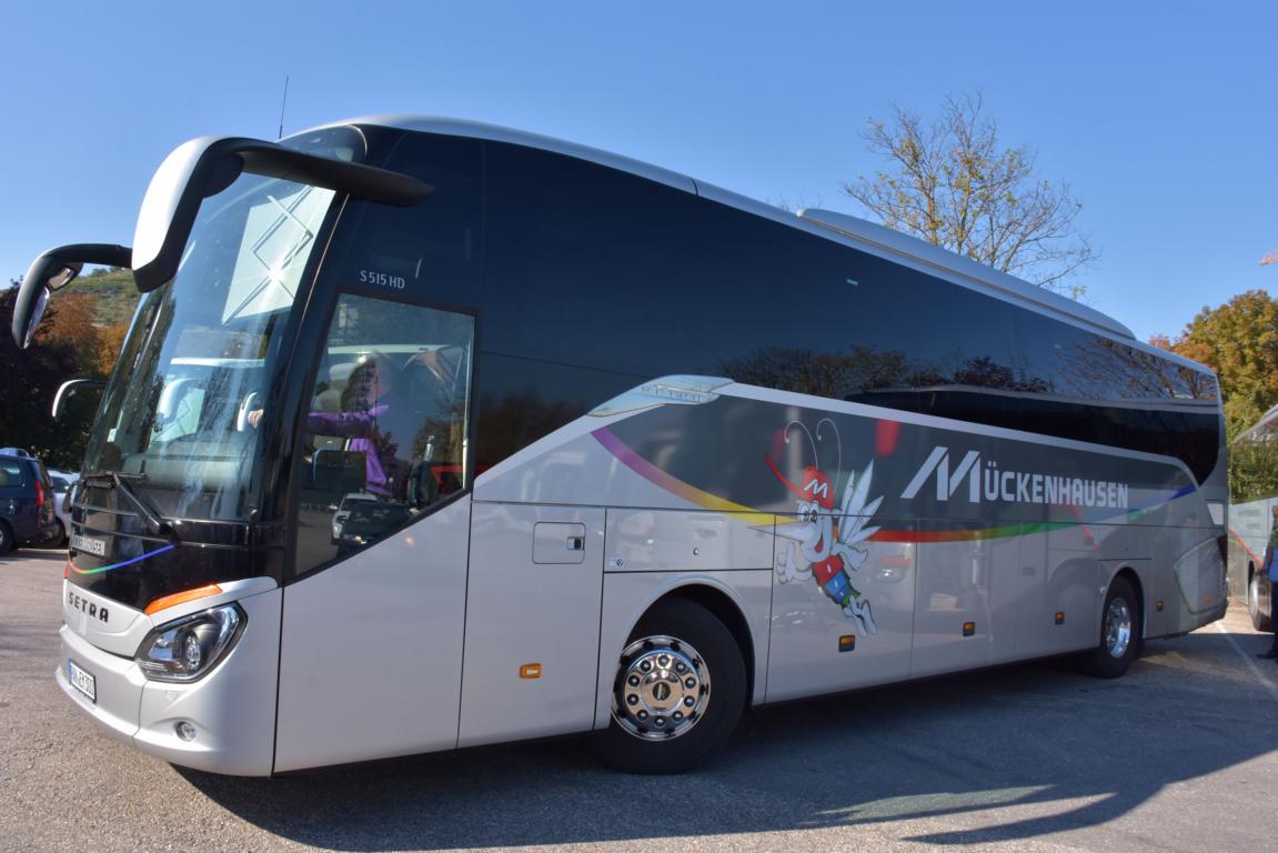 Setra 515 HD von Mckenhausen Reisen aus der BRD 2017 in Krems.