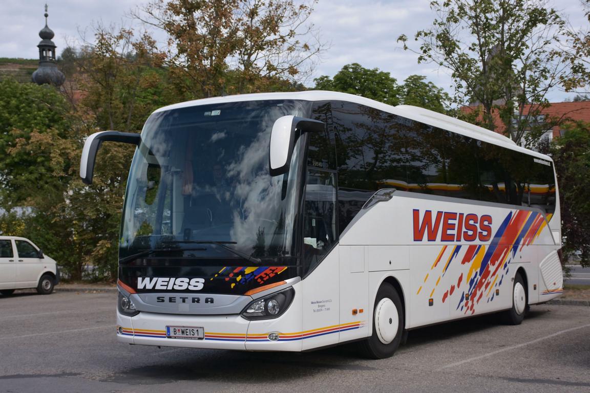 Setra 515 HD von Weiss Reisen aus sterreich 07/2017 in Krems.