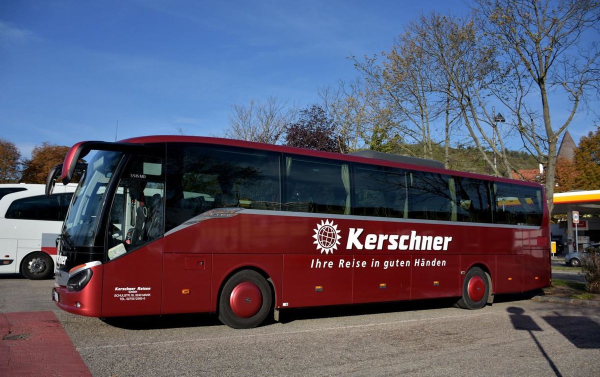 Setra 515 MD von Kerschner Reisen aus sterreich 10/2017 in Krems.