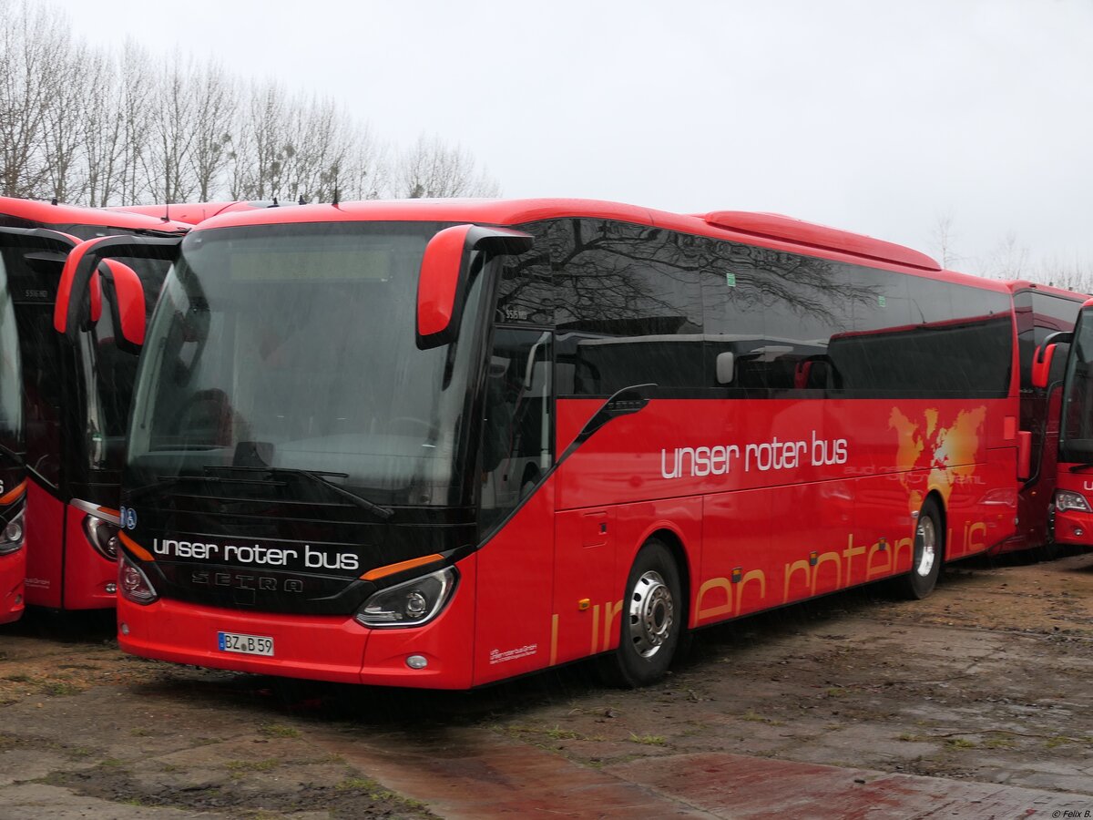 Setra 515 MD von URB aus Deutschland in Ueckermünde.