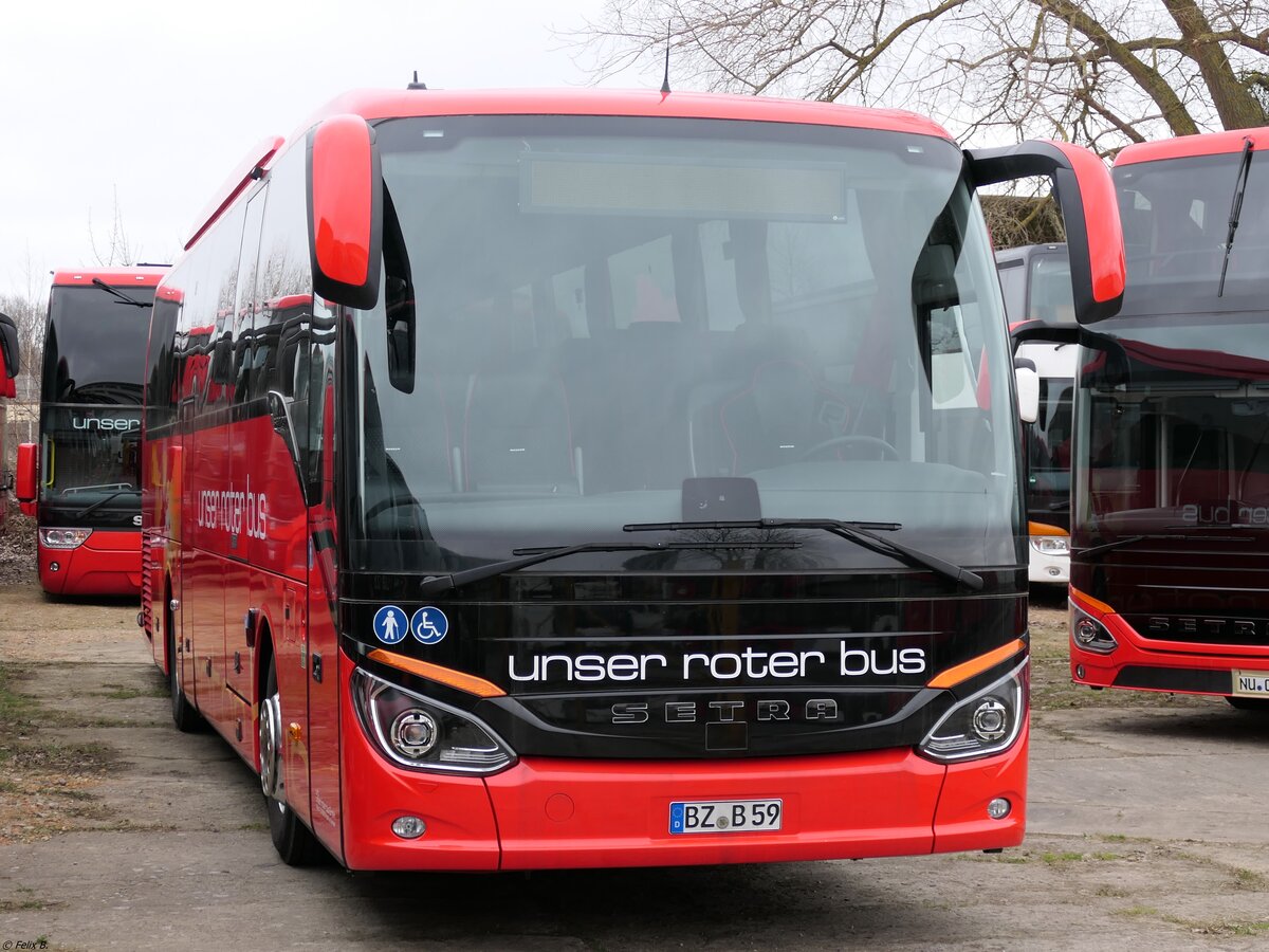 Setra 515 MD von URB aus Deutschland in Ueckermünde. 