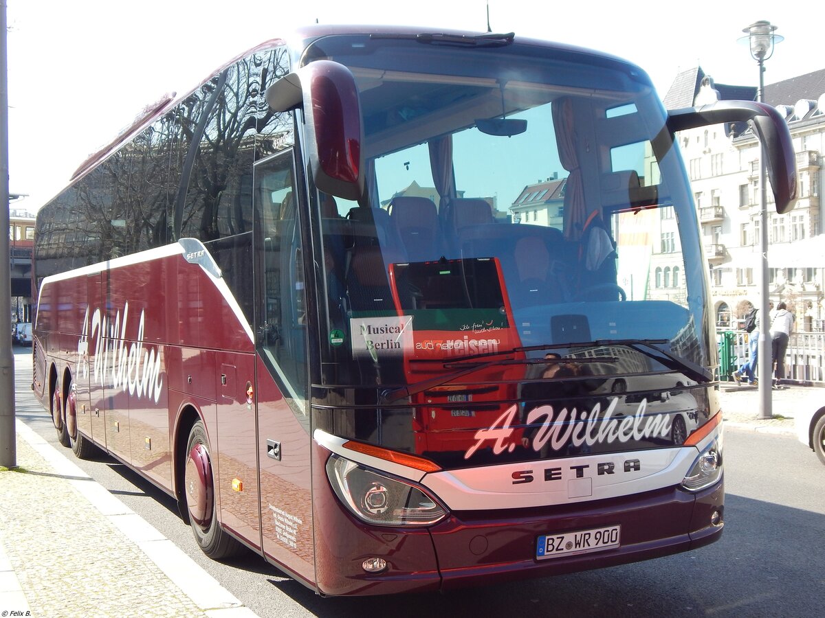 Setra 516 HD von A. Wilhelm aus Deutschland in Berlin.