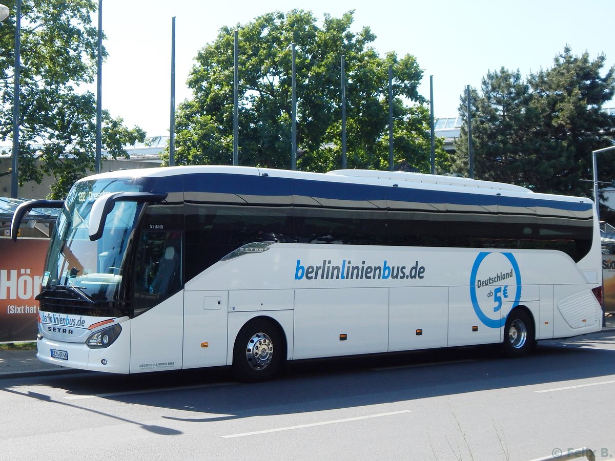 Setra 516 HD von BerlinLinienBus/URB in Berlin.