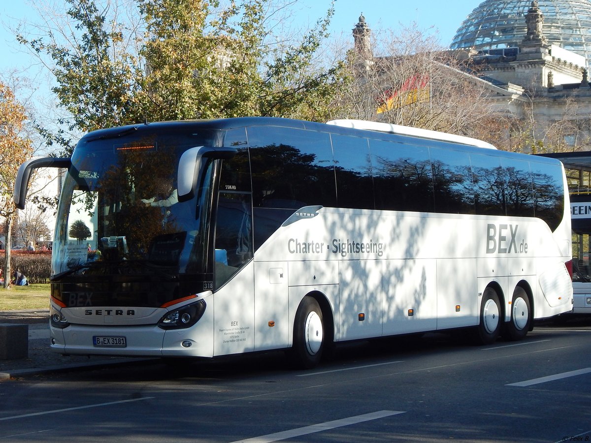 Setra 516 HD von BEX aus Deutschland in Berlin. 