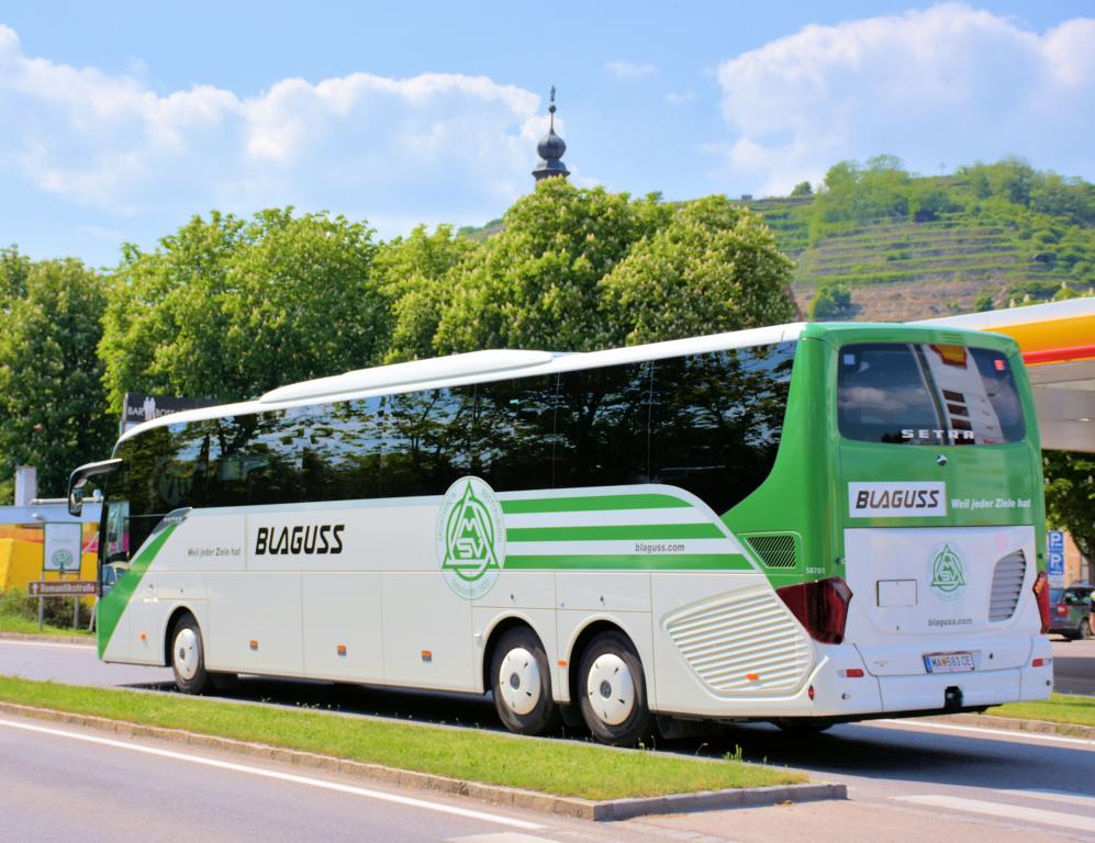 Setra 516 HD von Blaguss Reisen aus sterreich in Krems.