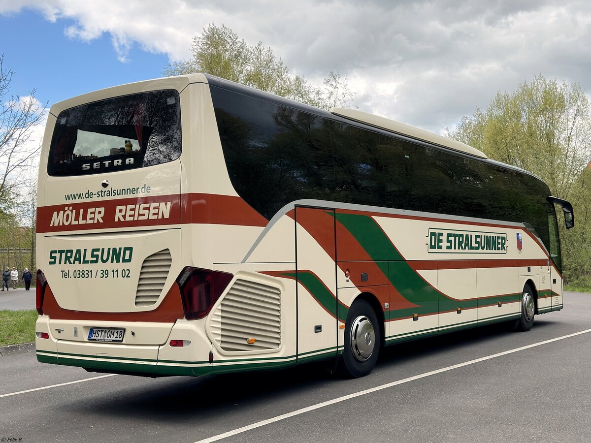 Setra 516 HD von De Stralsunner aus Deutschland in Plau am See.