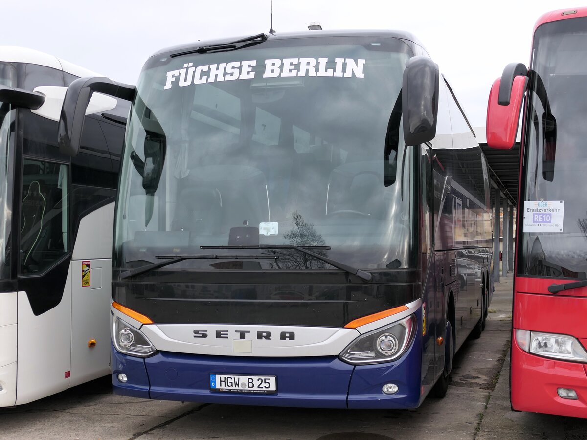 Setra 516 HD von Taxi Wedow aus Deutschland (ex Hauser/D) in Greifswald.