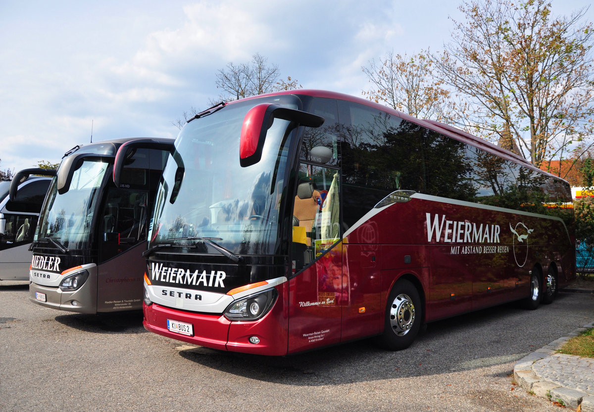 Setra 516 HD von Weiermair Reisen aus �sterreich in Krems.