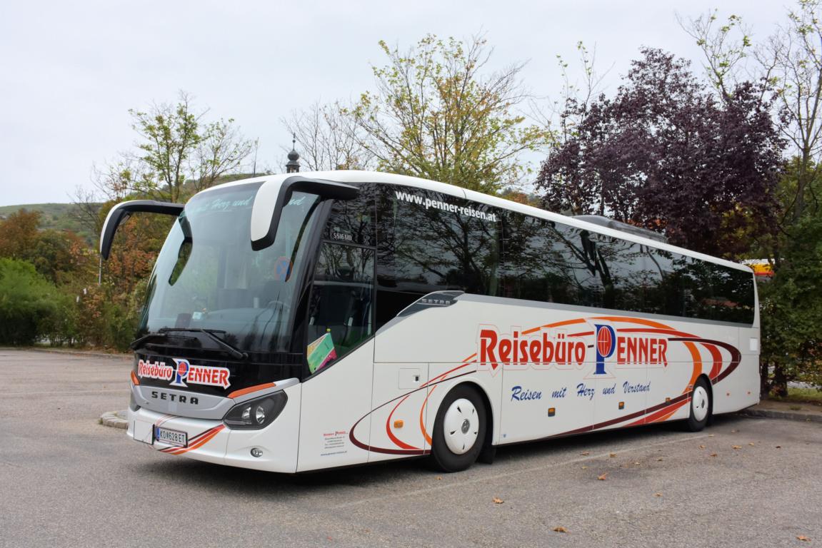 Setra 516 MD vom Reiseb�ro PENNER aus �sterreich 2017 in Krems.