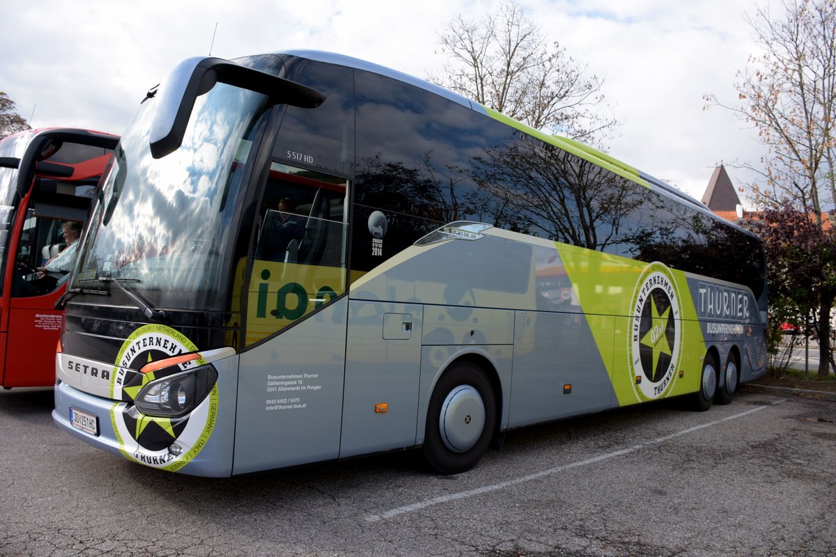 Setra 517 HD vom Busunternehmen Thurner aus �sterreich in Krems.