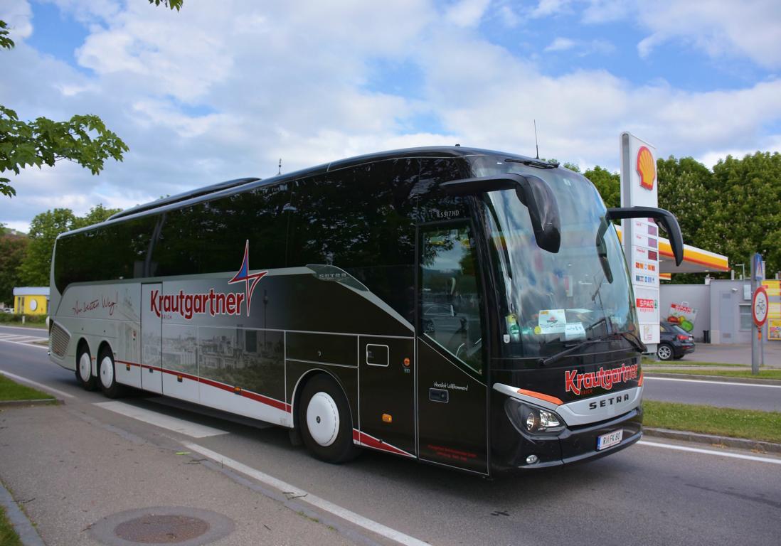 Setra 517 HD von Krautgartner Reisen aus �sterreich in Krems.