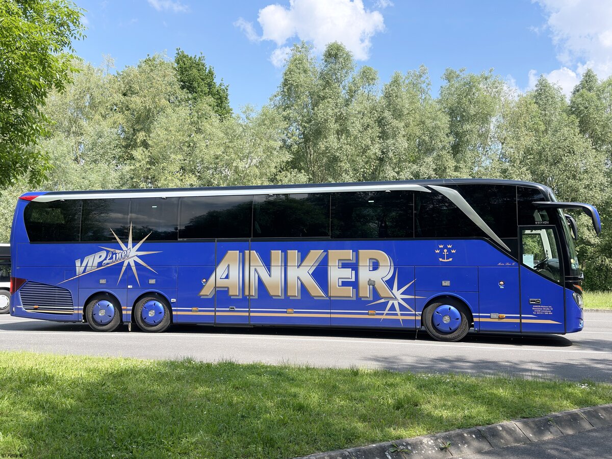 Setra 517 HDH von Anker aus Deutschland in Plau am See.