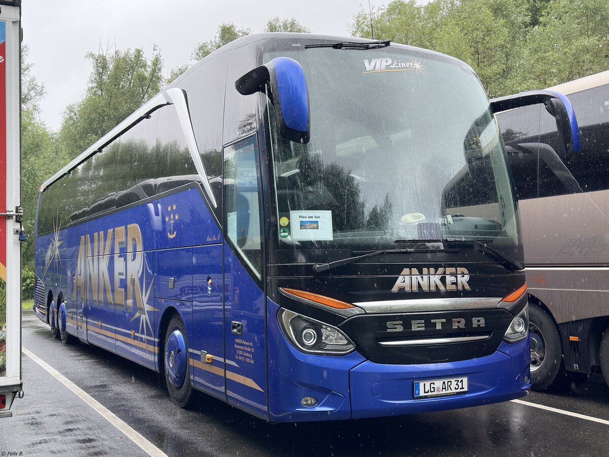 Setra 517 HDH von Anker aus Deutschland in Plau am See.