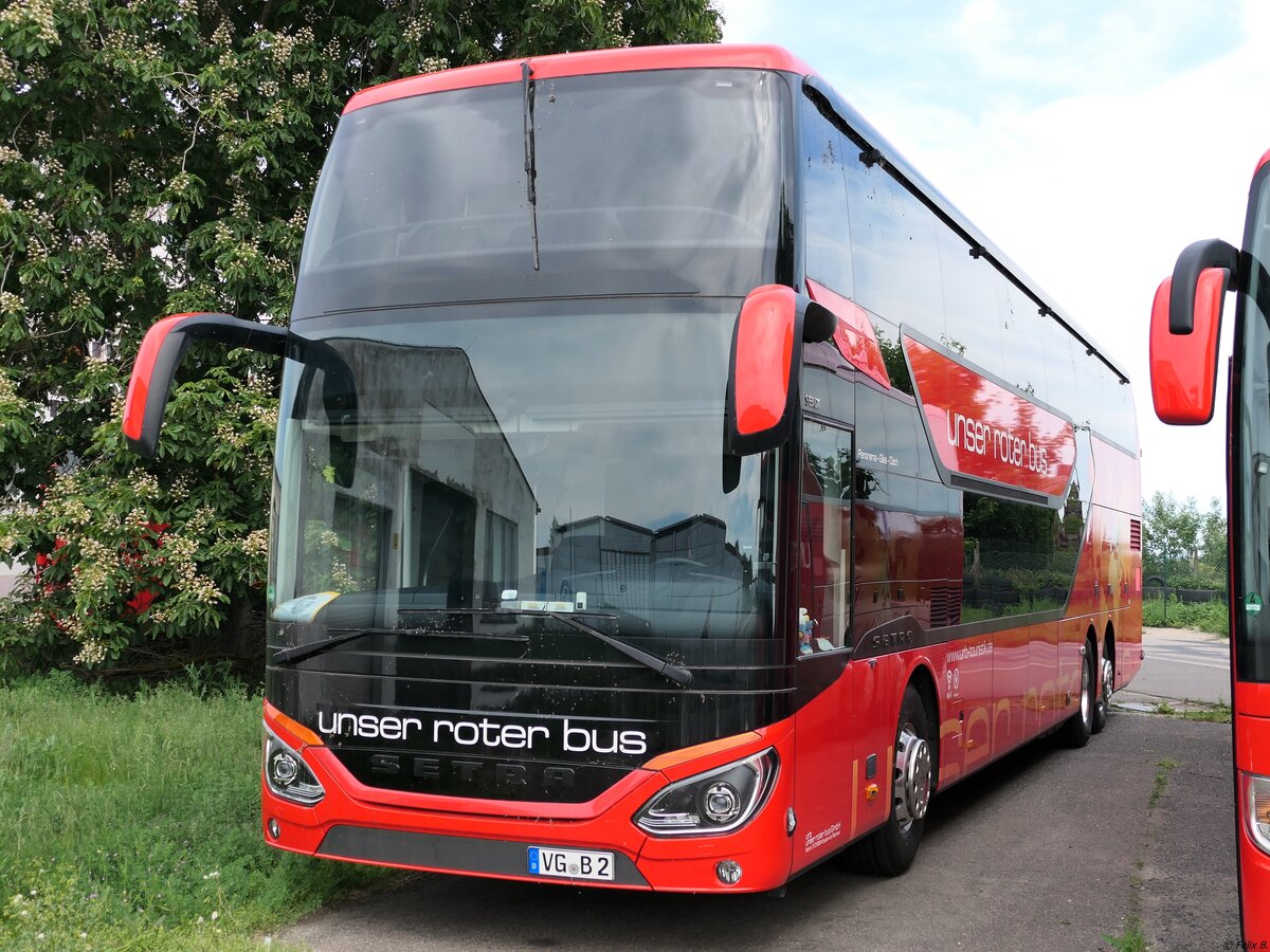 Setra 531 DT von URB aus Deutschland in Ueckermünde.