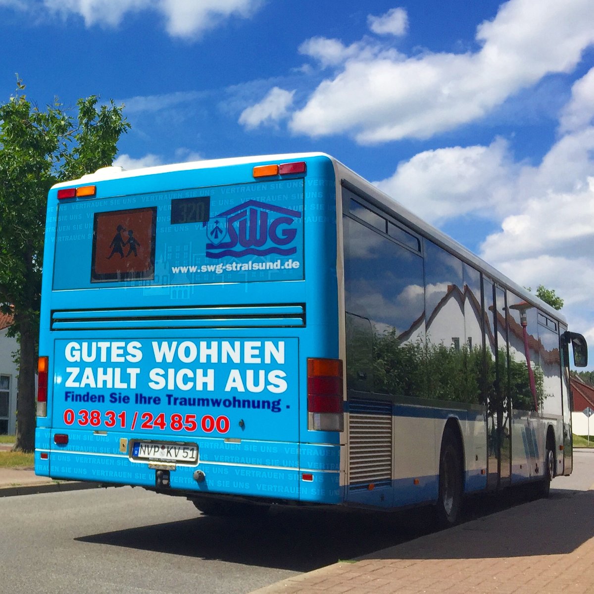 Setra S 315 NF der VVR aus Grimmen NR: 4051