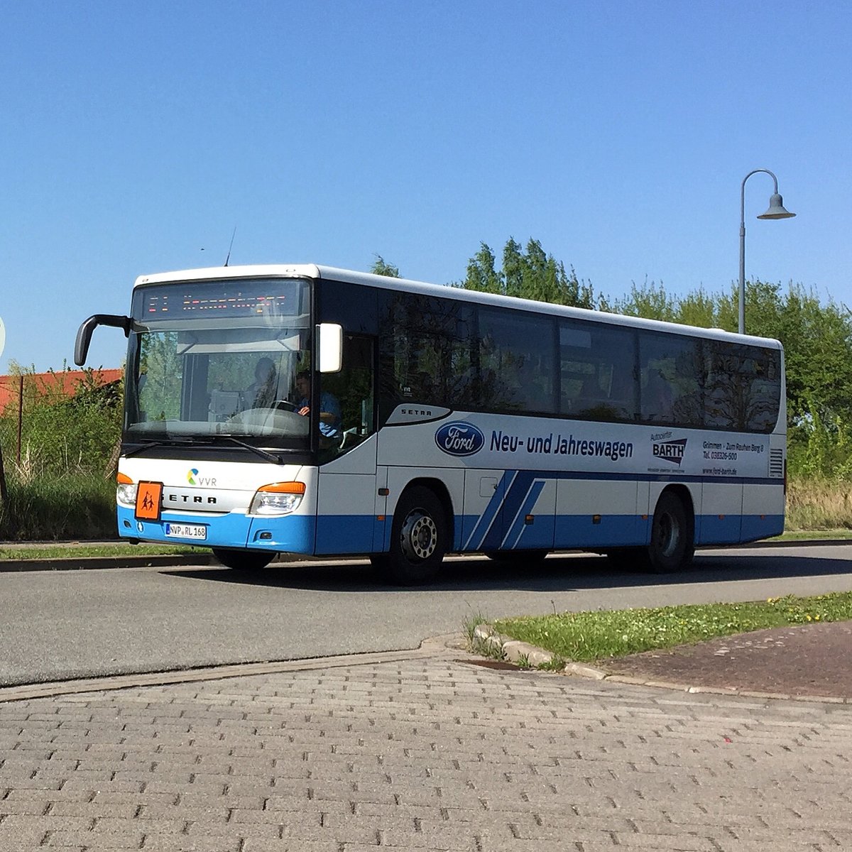 Setra S 412 Ul am Gymnasium Grimmen