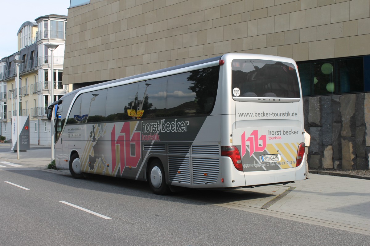 Setra S 415 HD von Horst Becker Touristik aus Spiessen in Andernach am 29.08.2013