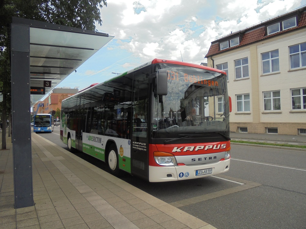 Setra S 415 LE Kappus-Reisen Leonberg in B�blingen -ZOB